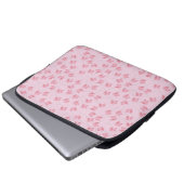 Roze Lollipop Laptop Sleeve (Voorkant onderkant)