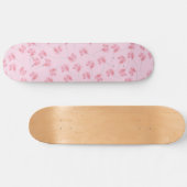 Roze Lollipop Persoonlijk Skateboard (Horizontaal)