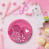 Roze lolly Bord (Feest)