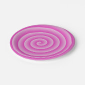 Roze Lollypop Papieren Bordje (Gekanteld)