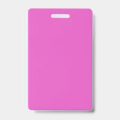 Roze Lollypop Patroon Badge (Achterkant)