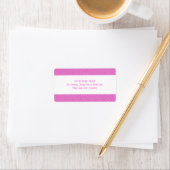 Roze Lollypop Patroon Etiket (Insitu)