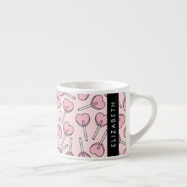 Roze Lolly's, Hart Lolly's, Lolly, Je Naam Espresso Kop