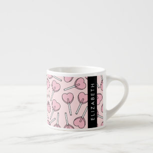 Roze Lolly's, Hart Lolly's, Lolly, Je Naam Espresso Kop