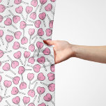 Roze lolly's, hart lolly's, lolly patroon sjaal<br><div class="desc">Schattige,  leuk en schattig patroon met roze lolly's. Modern en trendy cadeau,  ideaal voor de snoep liefhebber in je leven.</div>