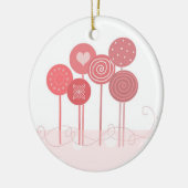 Roze Lolly's Keramisch Ornament (Links)
