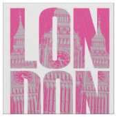 Roze Londen Stof (Close Up)