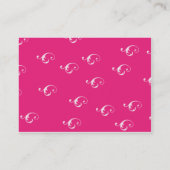 Roze Longlinebra - Chubby Visitekaartje (Achterkant)