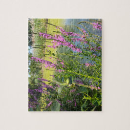 Roze Loosestrifes Legpuzzel