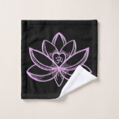 Roze Lotus  Bad Handdoek (Wasdoekje)