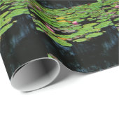 roze lotus black cadeaupapier (Rol Hoek)