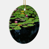 roze lotus black keramisch ornament (Rechts)