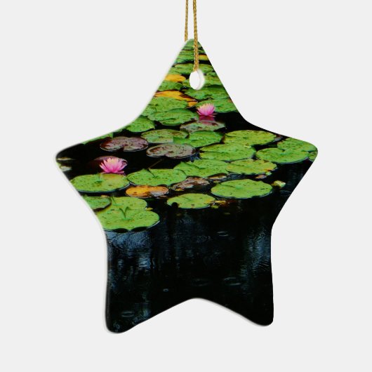 roze lotus black keramisch ornament (Rechts)