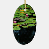 roze lotus black keramisch ornament (Rechts)