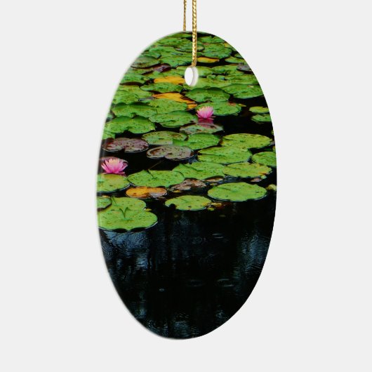 roze lotus black keramisch ornament (Rechts)