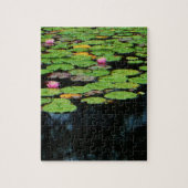 roze lotus black legpuzzel (Verticaal)