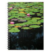 roze lotus black notitieboek (Voorkant)