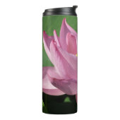 Roze Lotus Bloem IV Thermosbeker (Gedraaid links)