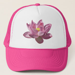 Roze Lotus Bloem IV Trucker Pet