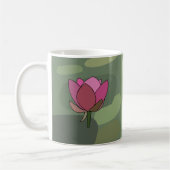 Roze Lotus Bloem Koffiemok (Links)