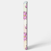 Roze Lotus Bloem Kunst Samsung Galaxy Hoesje (Achterkant horizontaal)