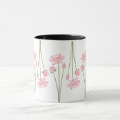 Roze Lotus Bloem Mok (Midden)