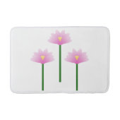 Roze Lotus bloemen Badmat (Voorkant)