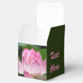Roze Lotus Bloom Bedankdoosjes (Geopend)