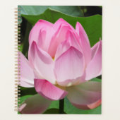 Roze Lotus Bloom Planner (Voorkant)