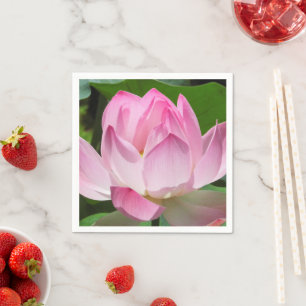 Roze Lotus Bloom Servet