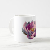 Roze Lotus Blossom Koffiemok (Voorkant links)