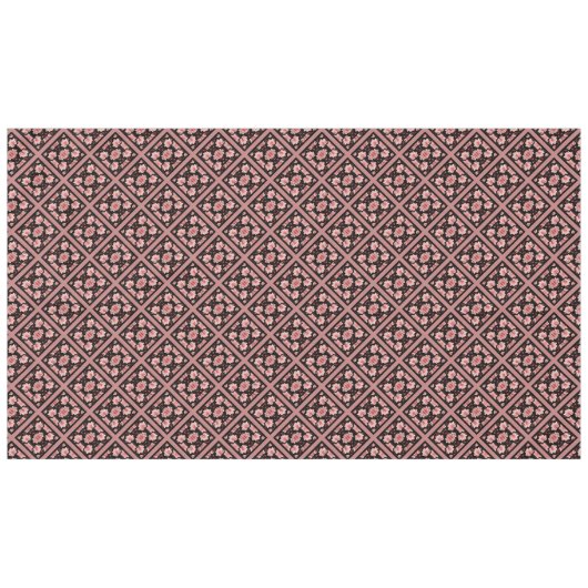 Roze Lotus Classic 4 Tafelkleed (Voorkant (Horizontaal))