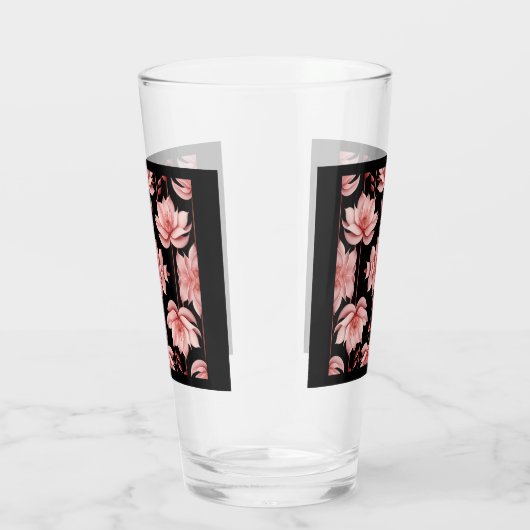 Roze Lotus Classic Glas (Rechts)
