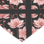 Roze Lotus Classic Lange Tafelloper (Hoek)