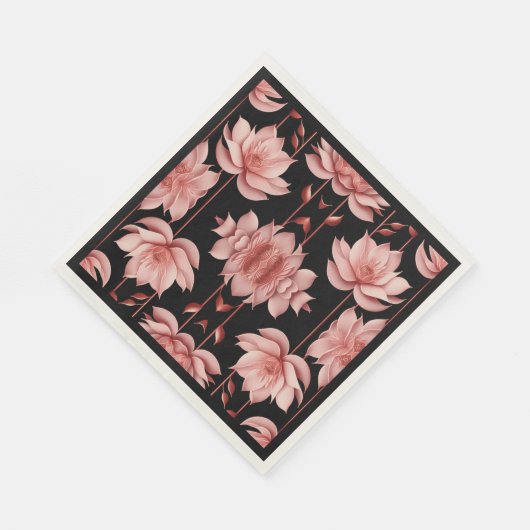 Roze Lotus Classic Servet (Hoek)