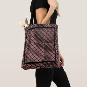 Roze Lotus Classic Tote Bag (Dichtbij)