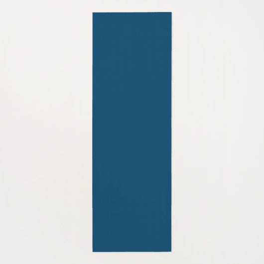 Roze Lotus Floral Mindfulness Naam donkerblauw Y t Yogamat (Achterkant)