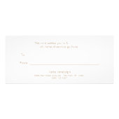 Roze Lotus Flower Cadeaubon Reclamekaart (Achterkant)