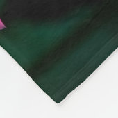 Roze Lotus Flower Fleece Deken (Hoek)