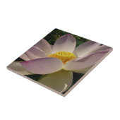 Roze Lotus Flower III Summer Floral Tegeltje (Zijkant)