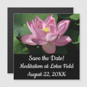 Roze Lotus Flower IV (Voorkant / Achterkant)