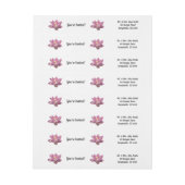 Roze Lotus Flower IV (Vel)