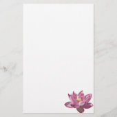 Roze Lotus Flower IV Briefpapier (Voorkant)