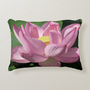 Roze Lotus Flower IV Decoratief Kussen