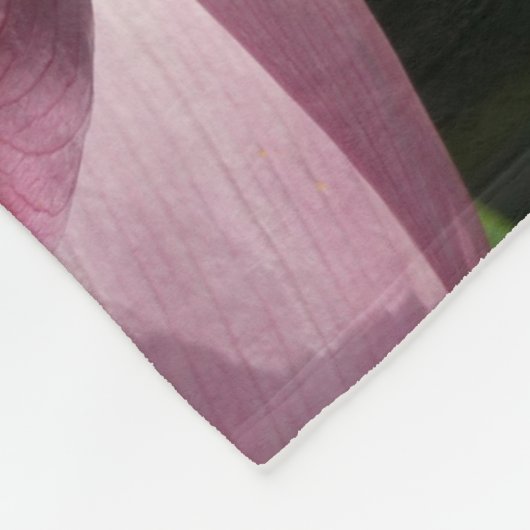 Roze Lotus Flower IV Fleece Deken (Hoek)