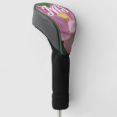 Roze Lotus Flower IV Golfheadcover (Schuin)