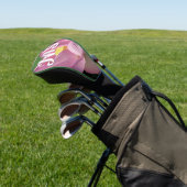 Roze Lotus Flower IV Golfheadcover (Insitu)