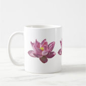 Roze Lotus Flower IV Koffiemok (Links)