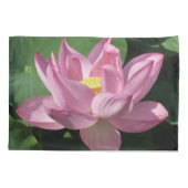 Roze Lotus Flower IV Kussensloop (Achterkant)