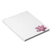 Roze Lotus Flower IV Notitieblok (Schuin)